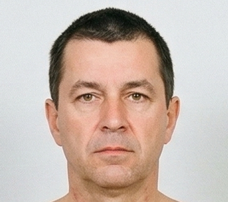 Original head-front capture before anonymization