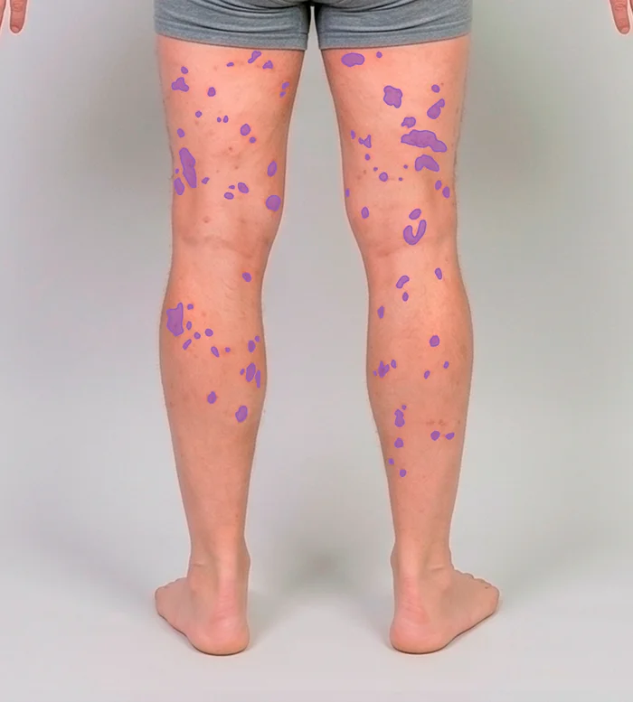 Full-body perspective: Legs, back